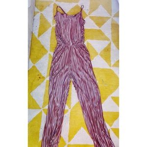 Pretty Little Thing rose gold/taupe jumpsuit